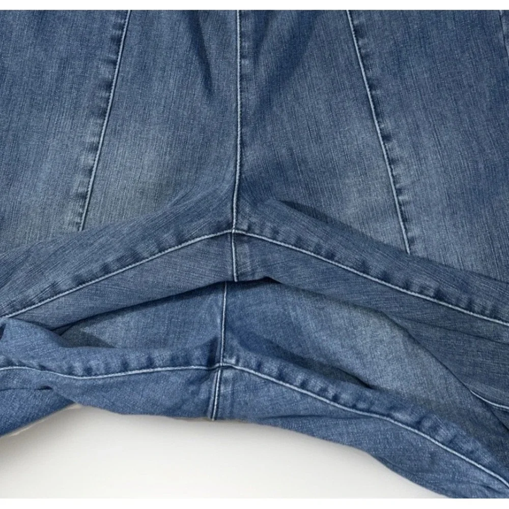 Soft Surroundings Pull‎ On Crop Jeans Sz Large P Lot Of 2 Stretch